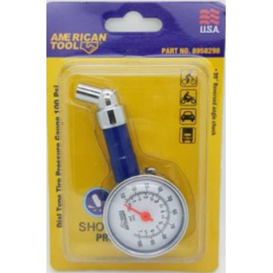 American Tool Tire Pressure Gauge Dial Type 8958298